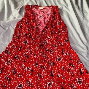 Red Floral Dress❤️